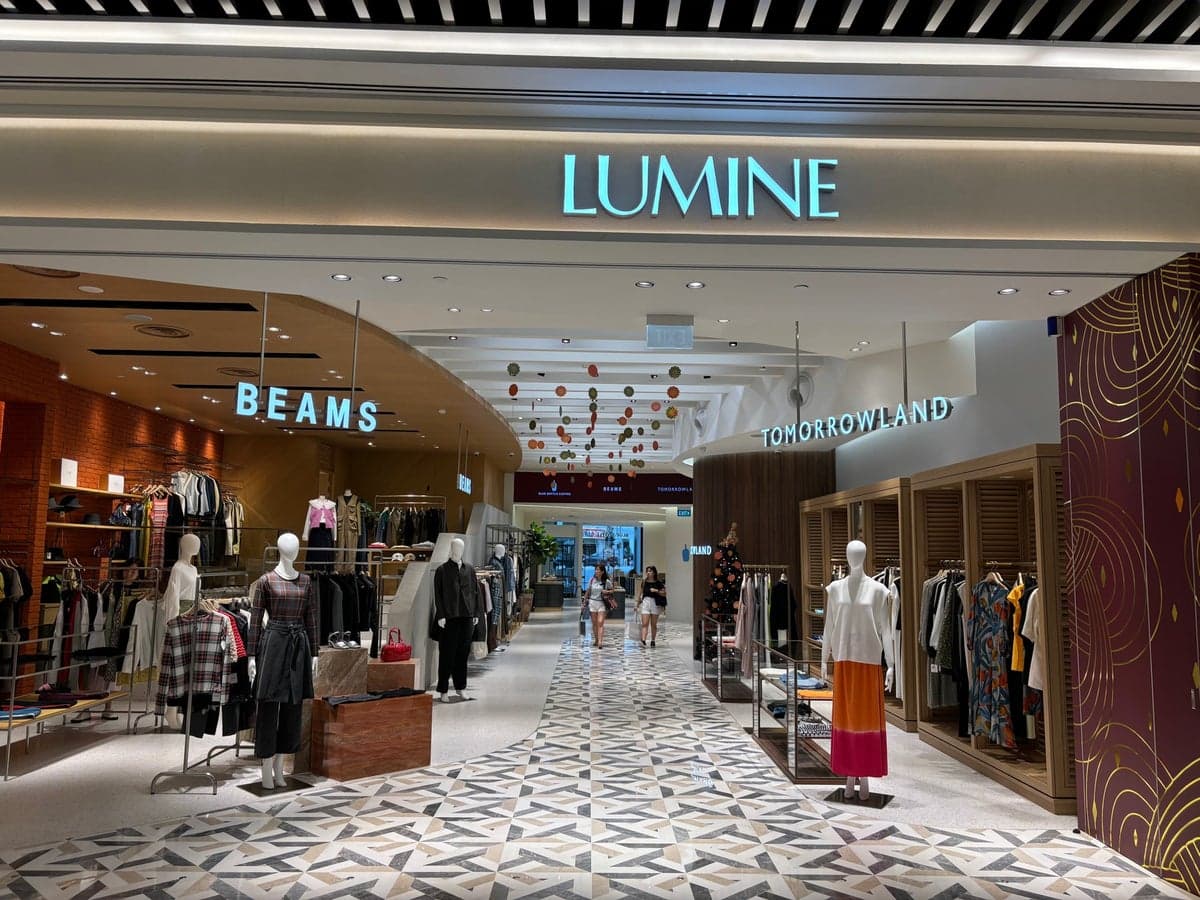 LUMINE SINGAPORE, a shopping in Singapore