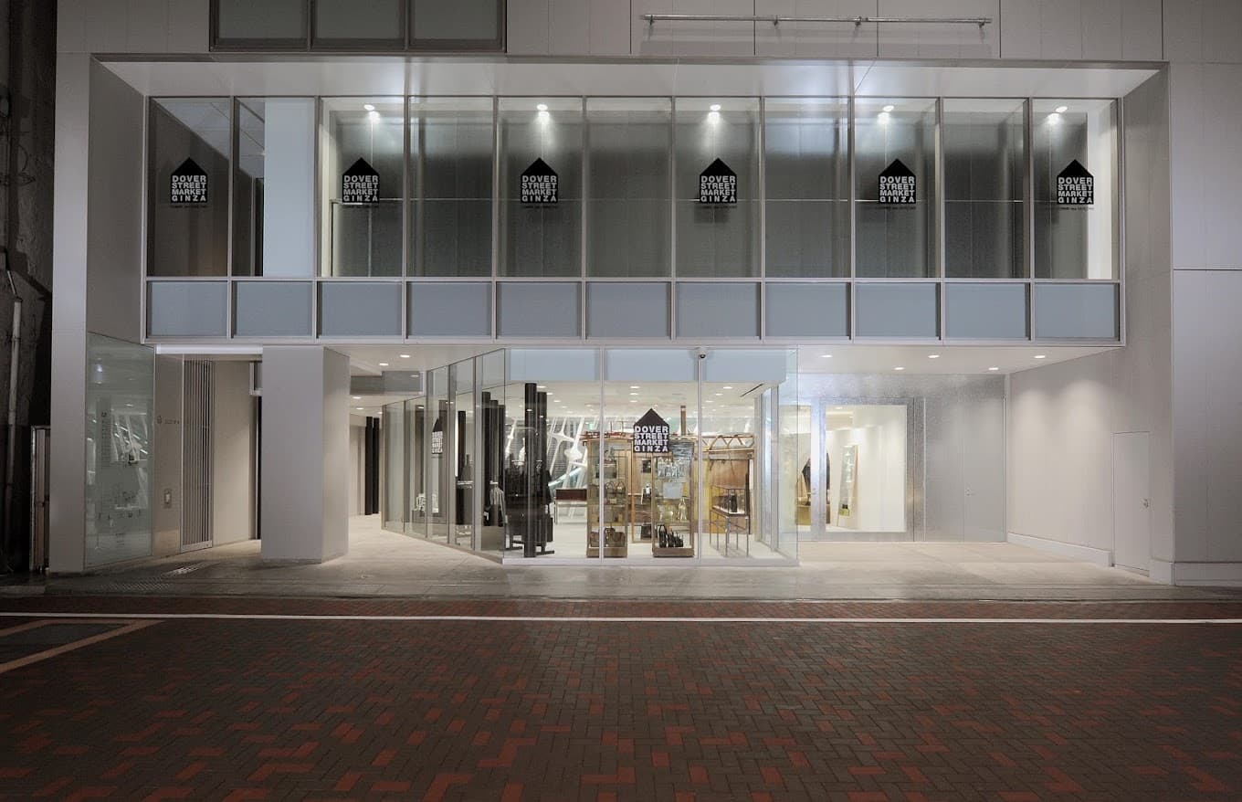 Dover Street Market Ginza, a shopping in Tokyo