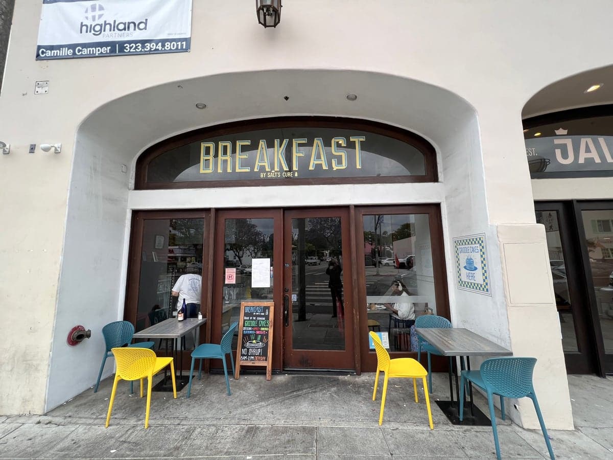 Breakfast by Salt's Cure, a eats in West Hollywood